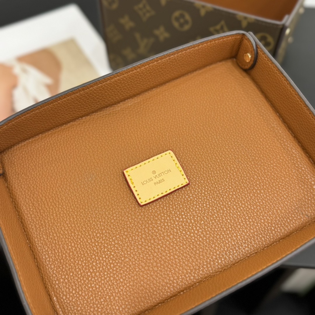 ルイヴィトン ボックス 新作 Louis Vuitton カードボード ボックス ダークブラウン GI0938 モノグラム・キャンバス 202406536 - 画像 (4)