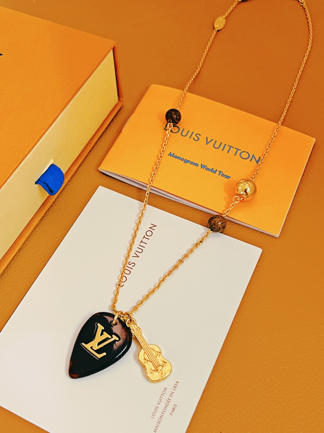 最高級ルイヴィトンスーパーコピー ルイヴィトンネックレスコピー ペンダント・LV ピックス M01865 ゴールド - 画像 (7)