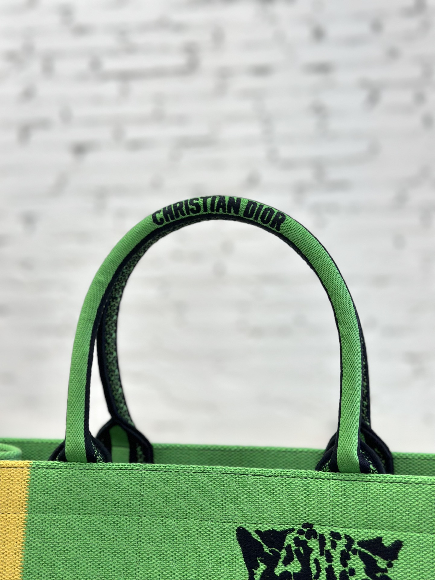 最高級ディオールスーパーコピー ディオールバッグコピー Dior Book Tote バッグ ラージ M1286ZTDT_M51E グリーン - 画像 (7)