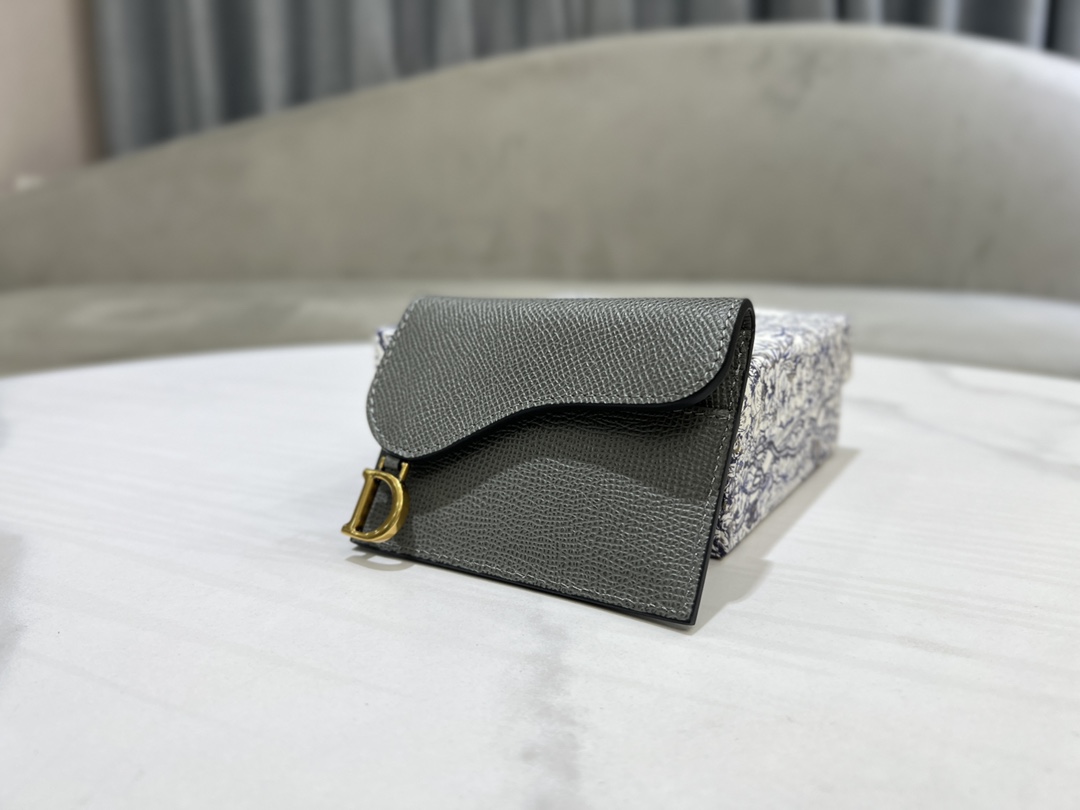 最高級ディオールスーパーコピー ディオール財布コピー Saddle Bloom カードホルダー S5611CBAA_M51G グレー - 画像 (9)