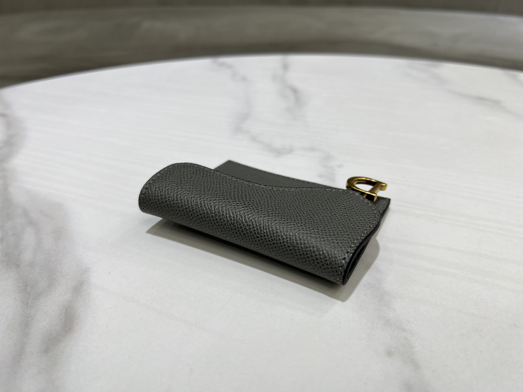 最高級ディオールスーパーコピー ディオール財布コピー Saddle Bloom カードホルダー S5611CBAA_M51G グレー - 画像 (6)