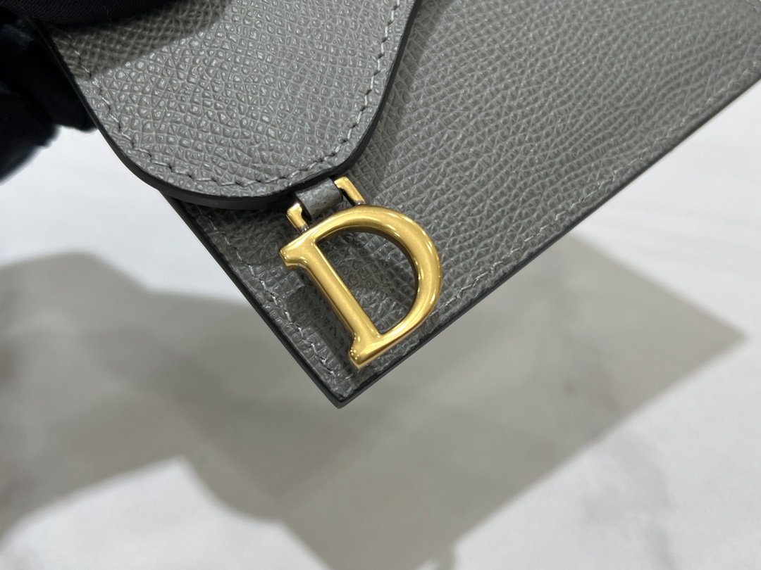 最高級ディオールスーパーコピー ディオール財布コピー Saddle Bloom カードホルダー S5611CBAA_M51G グレー - 画像 (4)