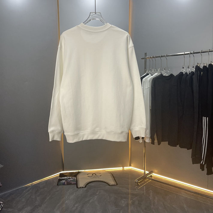 最高級モンクレールスーパーコピー モンクレールスウェットシャツコピー MONCLER 服 スウェットシャツ 2024秋冬新作 ホワイト J20918G0002989ANG034 コットン 100% - 画像 (8)