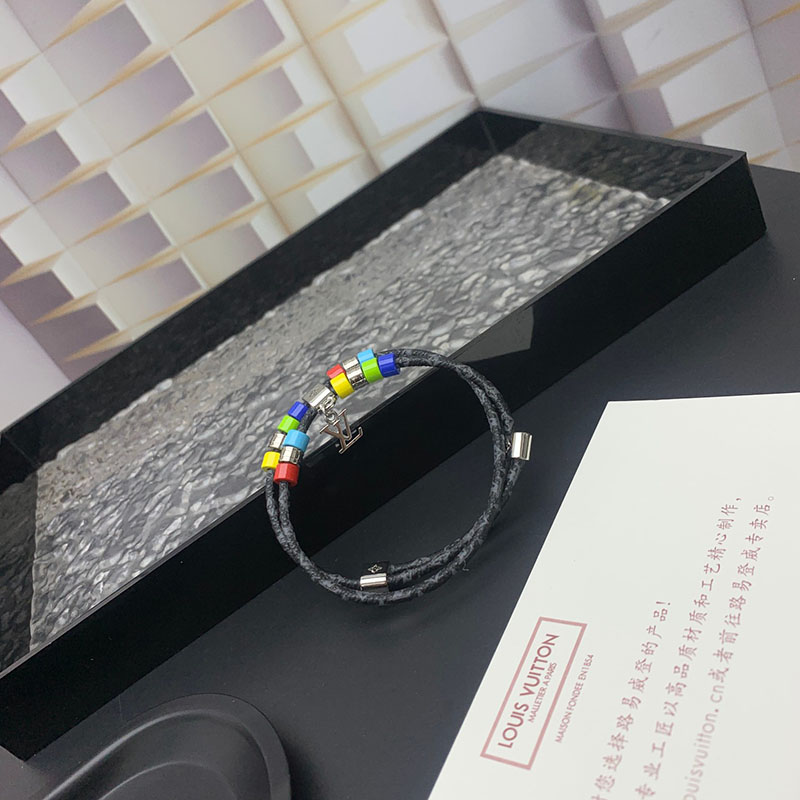 最高級ルイヴィトンスーパーコピー ルイヴィトンブレスレットコピー ブレスレット・モノグラム プレイ M8601Z シルバー - 画像 (5)