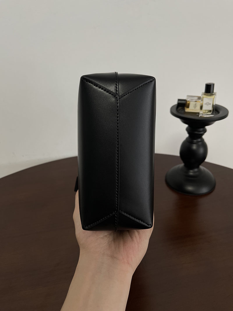 最高級サンローランスーパーコピー サンローランバッグコピー ミニ トイ ショッピング ブラック 773995AADDI1000 レザー ゴールド金具 - 画像 (8)