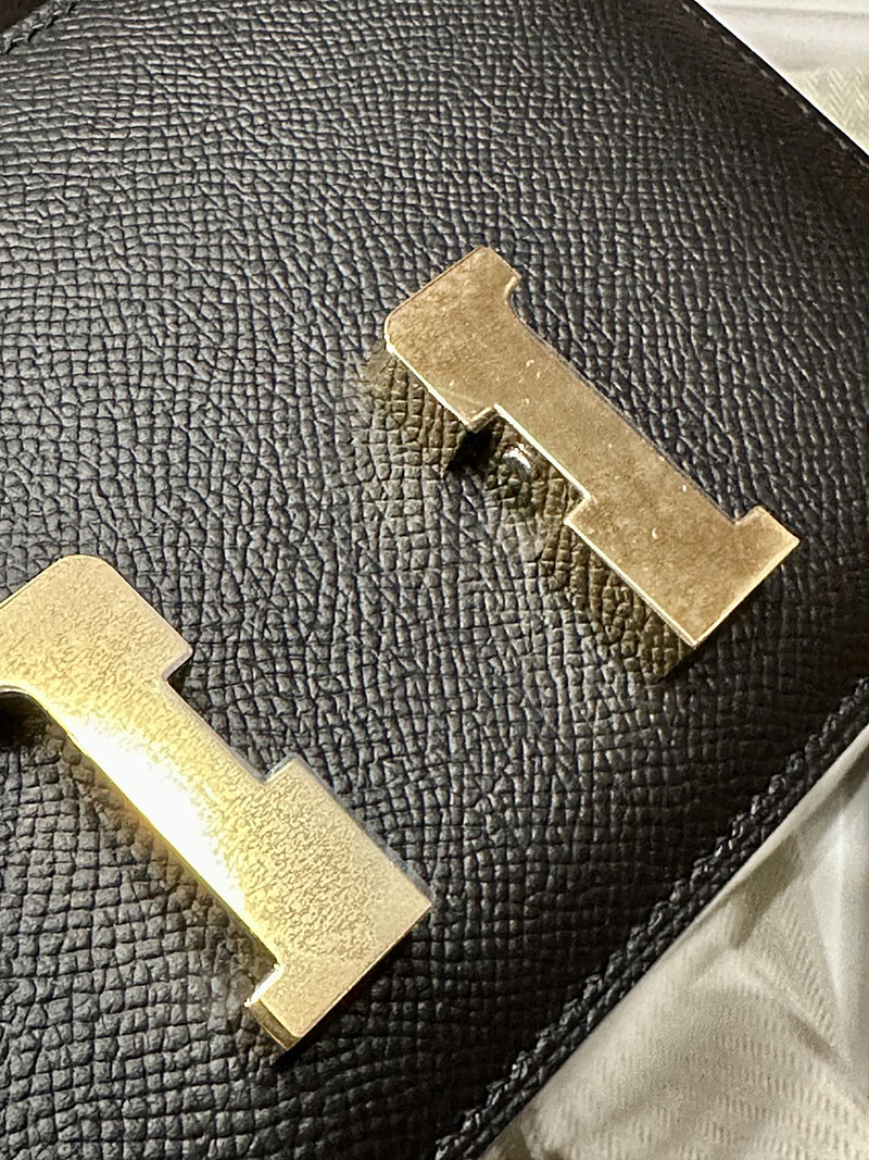 最高級エルメススーパーコピー コンスタンスミニコピー コンスタンス3 ミニ 黒 ブラック エプソン ゴールド金具 - 画像 (5)