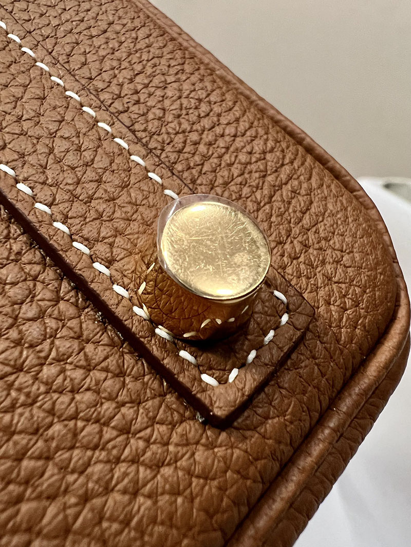 最高級エルメススーパーコピー バーキン25コピー バーキン25 ゴールド トゴ ゴールド金具 - 画像 (3)
