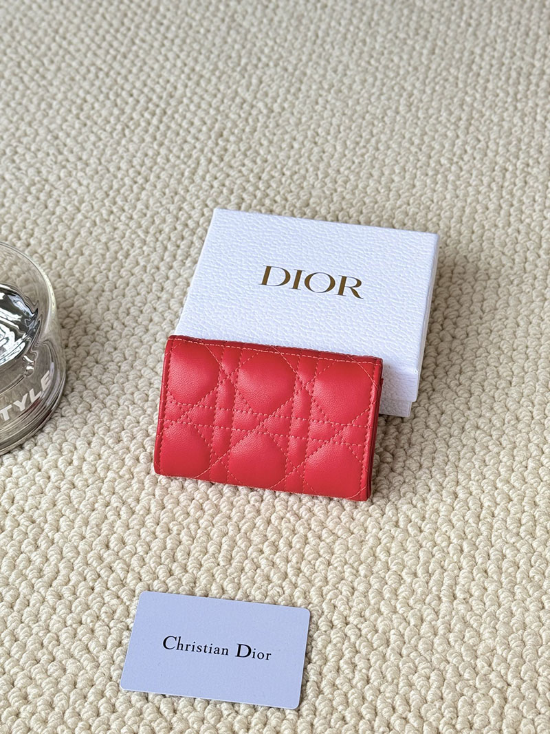 N品 DIOR ディオール財布コピー My Dior Glycine Wallet S0966ONMJ_M18F パッションピンク ゴールド金具 激安優良店 - 画像 (5)