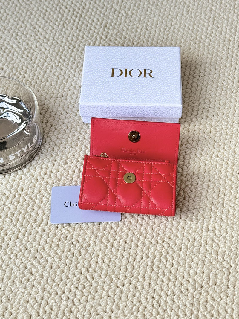N品 DIOR ディオール財布コピー My Dior Glycine Wallet S0966ONMJ_M18F パッションピンク ゴールド金具 激安優良店 - 画像 (2)