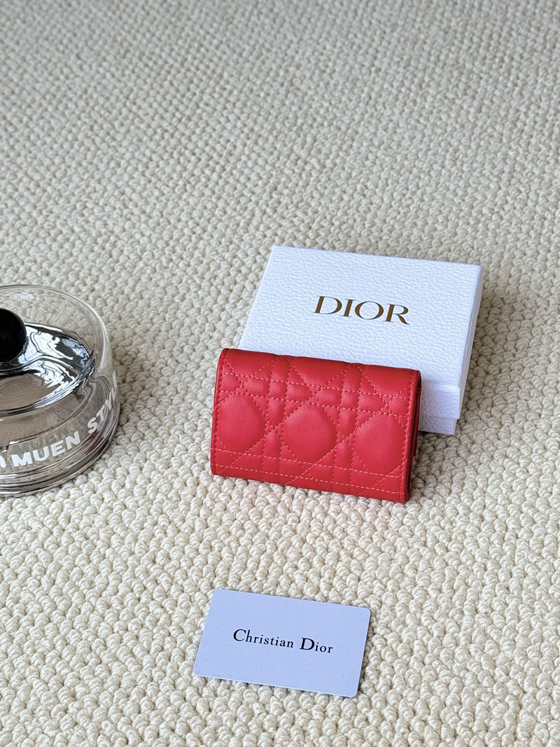N品 DIOR ディオール財布コピー My Dior Glycine Wallet S3102UWHC_M18F パッションピンク ゴールド金具 激安優良店 - 画像 (5)