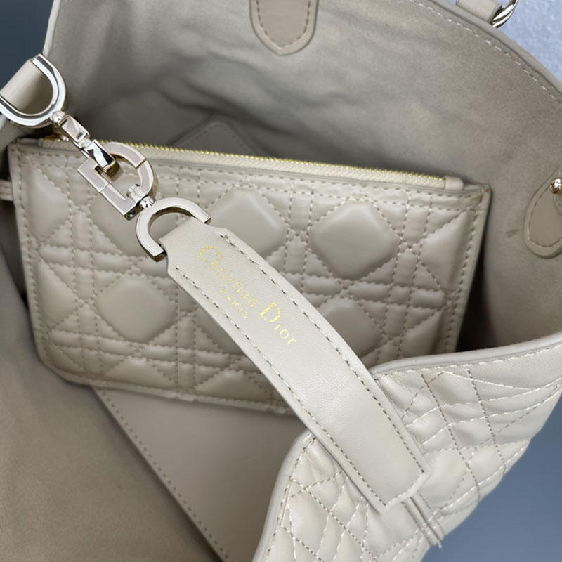 N品 DIOR ディオール Dior Toujours バッグ スモール M2822OSHJ_M51U パウダーベージュ ゴールド金具 激安優良店 - 画像 (4)