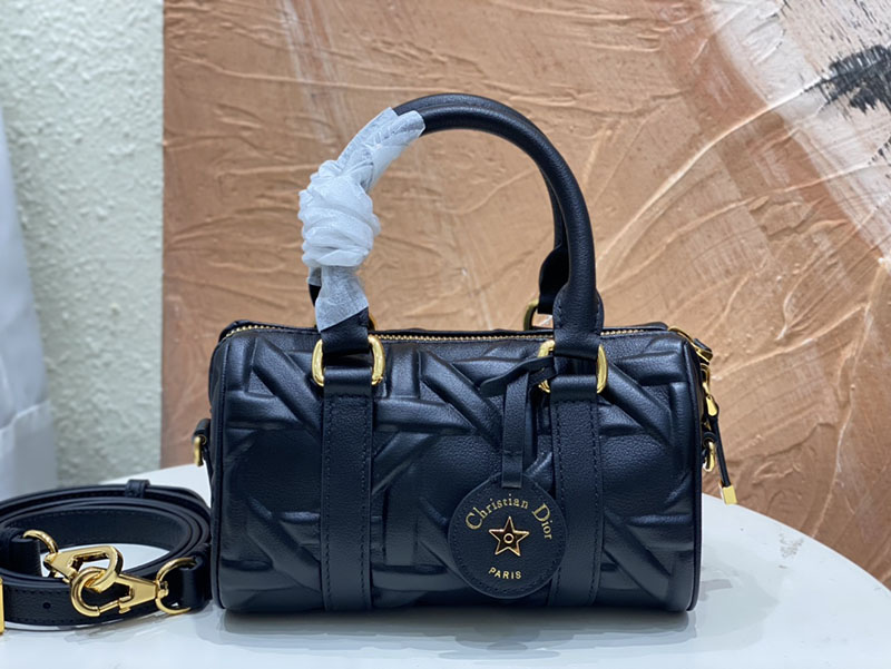N品 DIOR ディオール Dior Groove 16 ミニバッグ S4000UBOL_M900 黒 ブラック ゴールド金具 激安優良店 - 画像 (9)