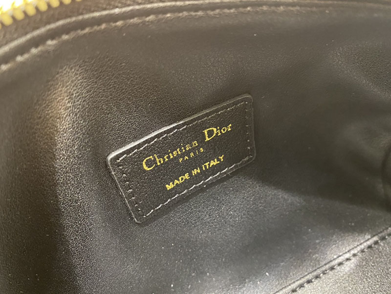 N品 DIOR ディオール Dior Groove 16 ミニバッグ S4000UBOL_M900 黒 ブラック ゴールド金具 激安優良店 - 画像 (2)