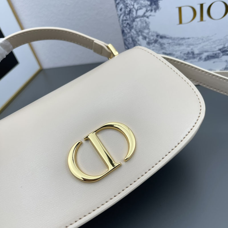 N品 DIOR ディオール 30 Montaigne Avenue トップハンドルバッグ スモール M9370UNQA_M030 ラテ カーフスキン 2024年冬の新作 - 画像 (3)