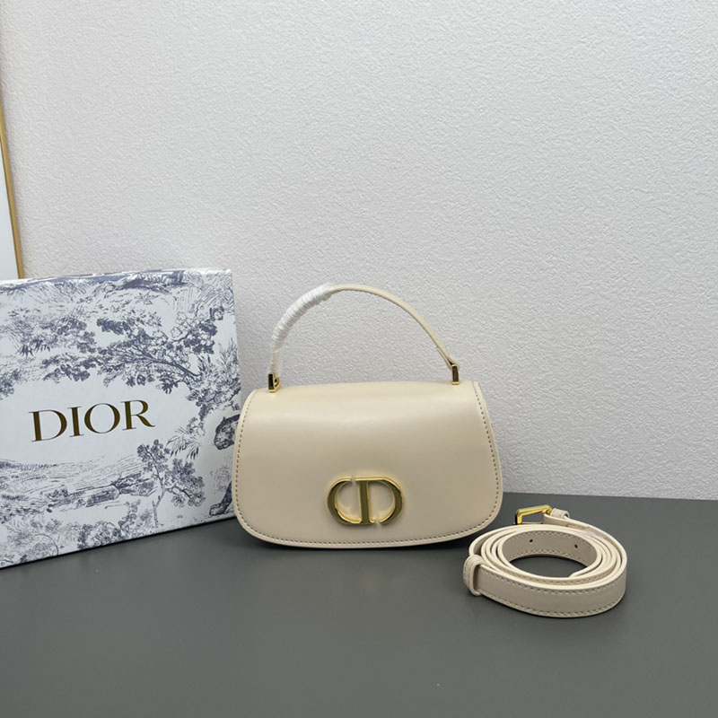 N品 DIOR ディオール 30 Montaigne Avenue トップハンドルバッグ スモール M9370UNQA_M030 ラテ カーフスキン 2024年冬の新作 - 画像 (2)