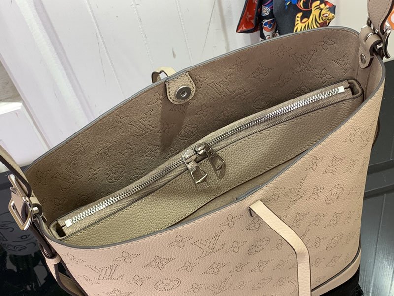 ルイヴィトン ホーボーバッグ 新作 フロール NM ガレ M12140 牛革 シルバー金具 - 画像 (2)