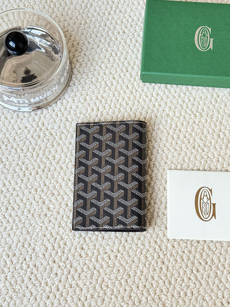 最高級ゴヤールスーパーコピー ゴヤール財布コピー Goyardine Canvas & Vauzelles Calfskin ブラウン 2409437 - 画像 (6)