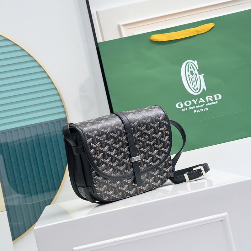 N品 GOYARD ゴヤール ベルヴェデーレPM バッグ BELVE3PMLTY01CG01P ブラック シルバー金具 激安優良店 - 画像 (9)