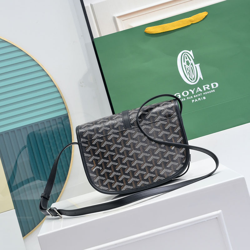 N品 GOYARD ゴヤール ベルヴェデーレPM バッグ BELVE3PMLTY01CG01P ブラック シルバー金具 激安優良店 - 画像 (8)