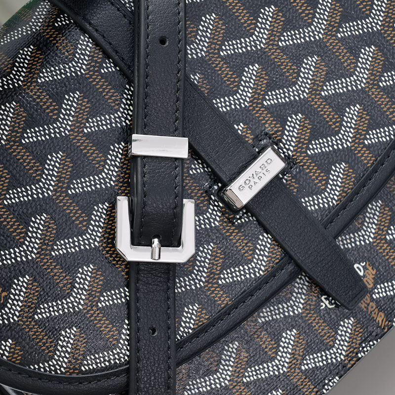 N品 GOYARD ゴヤール ベルヴェデーレPM バッグ BELVE3PMLTY01CG01P ブラック シルバー金具 激安優良店 - 画像 (6)