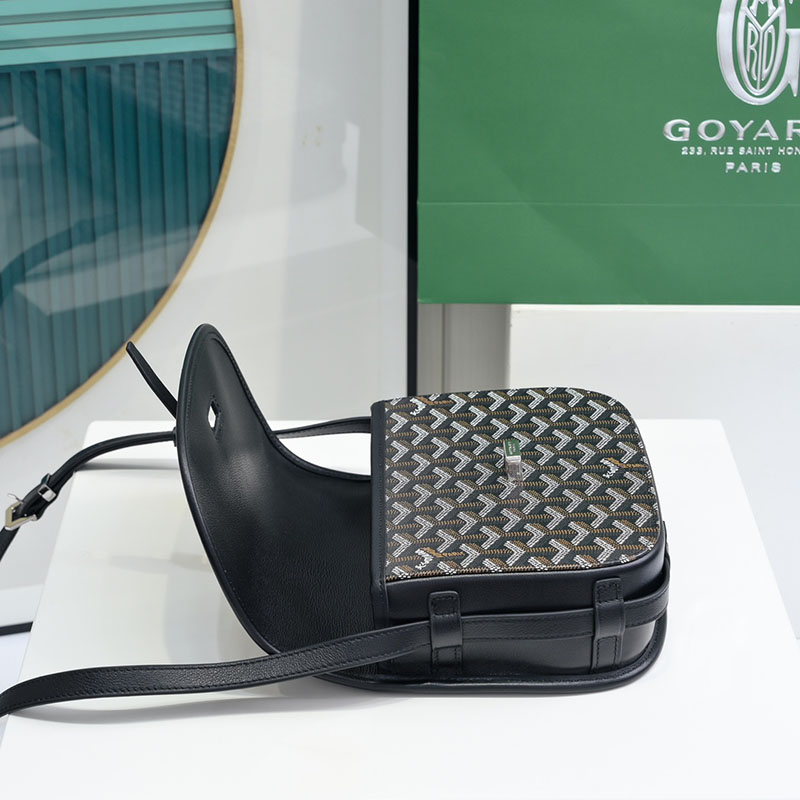 N品 GOYARD ゴヤール ベルヴェデーレPM バッグ BELVE3PMLTY01CG01P ブラック シルバー金具 激安優良店 - 画像 (4)