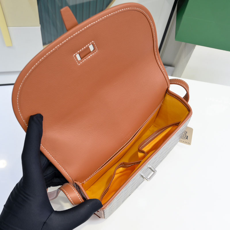 N品 GOYARD ゴヤール ベルヴェデーレPM バッグ BELVE3PMLTY01CG03P ブラック&ナチュラル シルバー金具 激安優良店 - 画像 (3)