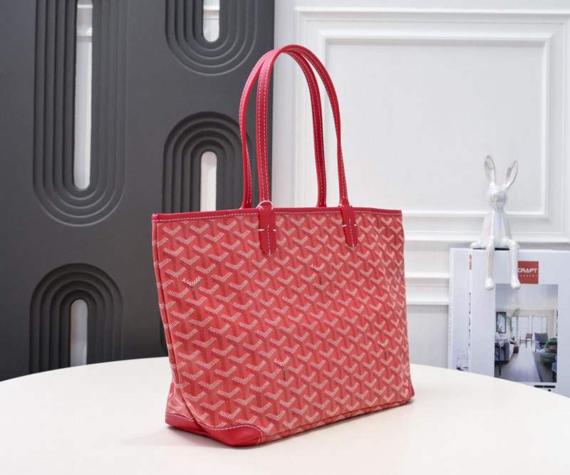 N品 GOYARD ゴヤール トートバッグ アルトワPM バッグ ARTOISPMLTY02CL02P レッド シルバー金具 激安優良店 - 画像 (9)