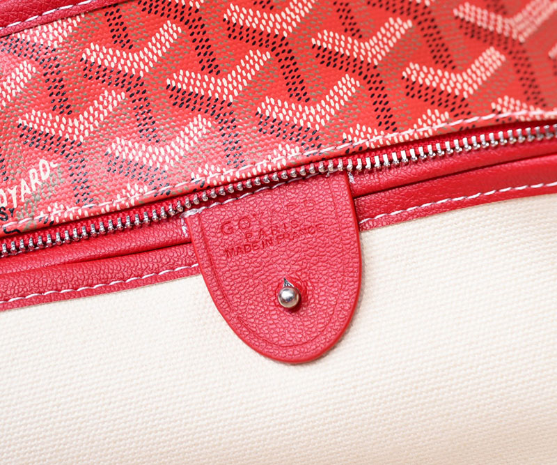 N品 GOYARD ゴヤール トートバッグ アルトワPM バッグ ARTOISPMLTY02CL02P レッド シルバー金具 激安優良店 - 画像 (4)