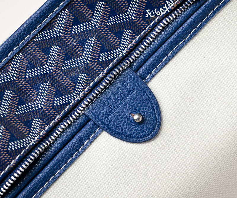 N品 GOYARD ゴヤール トートバッグ アルトワPM バッグ ARTOISPMLTY12CL12P ネイビーブルー シルバー金具 激安優良店 - 画像 (4)