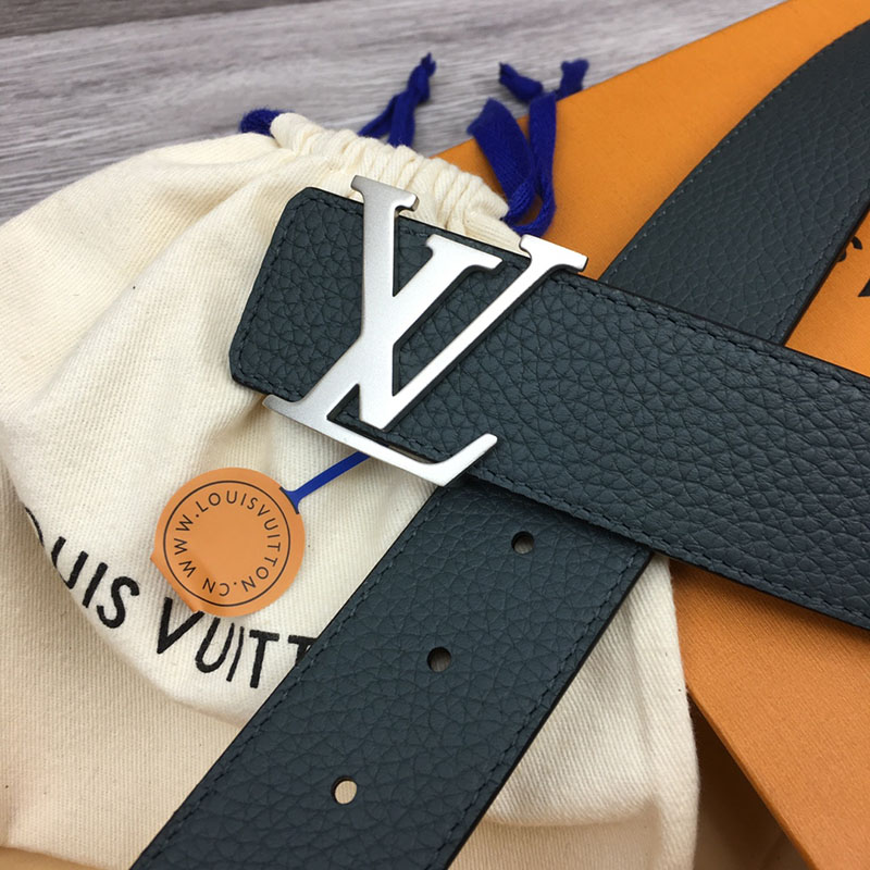 ルイヴィトン ベルト・LV イニシャル 40MM リバーシブル ブラック トリヨンレザー シルバー金具 ヴィトン ベルト メンズ 人気 2410641 - 画像 (5)