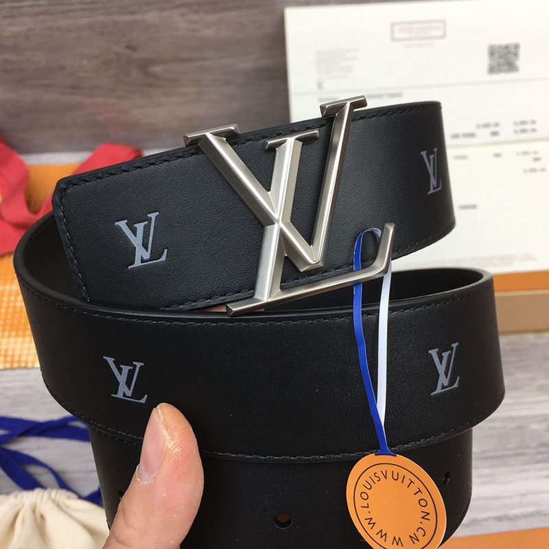 ルイヴィトン ベルト・LV ライン 40MM リバーシブル ブラック モノグラム・キャンバス シルバー金具 ヴィトン ベルト アウトレット 2410674 - 画像 (9)