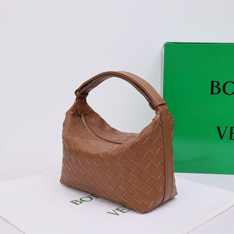 N品 Bottega Veneta ボッテガ・ヴェネタ ミニ ウォレス キャラメル 754443V3IV19830 カーフ ゴールド金具 激安優良店 - 画像 (9)