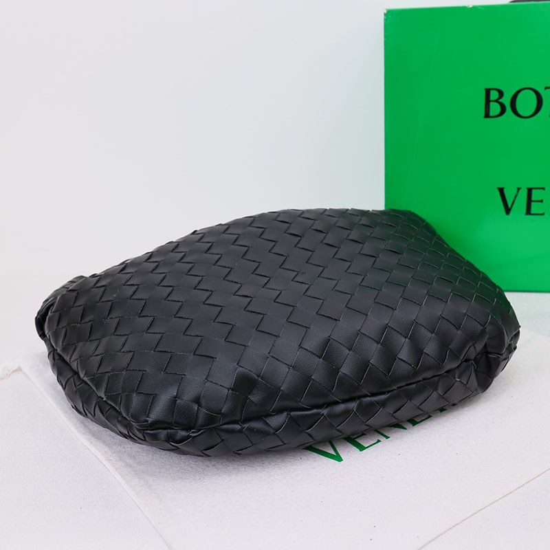 N品 Bottega Veneta ボッテガ・ヴェネタ ティーン ジョディ ブラック 690225VCPP01229 ラムスキン、カーフ ゴールド金具 激安優良店 - 画像 (7)