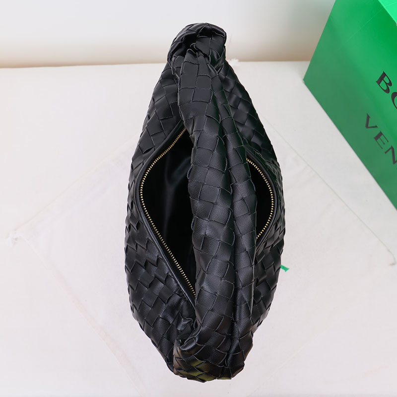 N品 Bottega Veneta ボッテガ・ヴェネタ ティーン ジョディ ブラック 690225VCPP01229 ラムスキン、カーフ ゴールド金具 激安優良店 - 画像 (4)