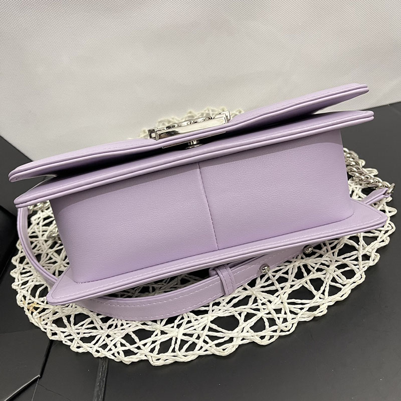 最高級シャネルスーパーコピー シャネルバッグコピー ボーイシャネル25 チェーンショルダーバッグ ピンクグレー A67086 ラムスキン ガンメタリック金具 2411164 - 画像 (5)