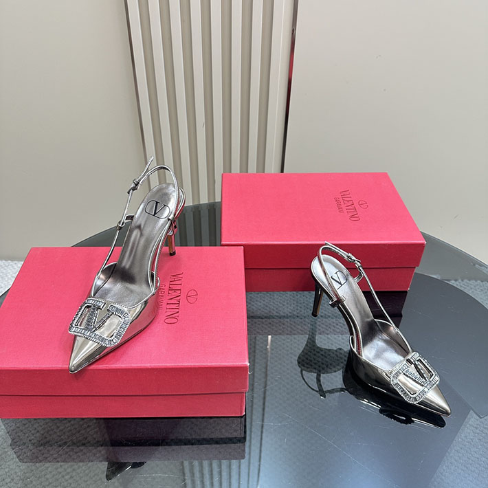 最高級ヴァレンティノスーパーコピー靴 ヴァレンティノパンプスコピー VALENTINO パンプス 歩きやすい ローヒール 2412294 ブラウン - 画像 (5)