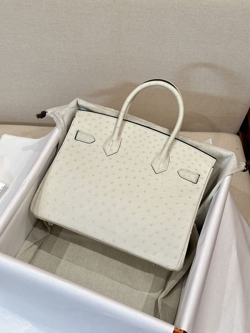 バーキン30 オーストリッチ 定価 エルメス HERMES バーキン30 パーシュマン オーストリッチ シルバー金具 2412851 - 画像 (5)