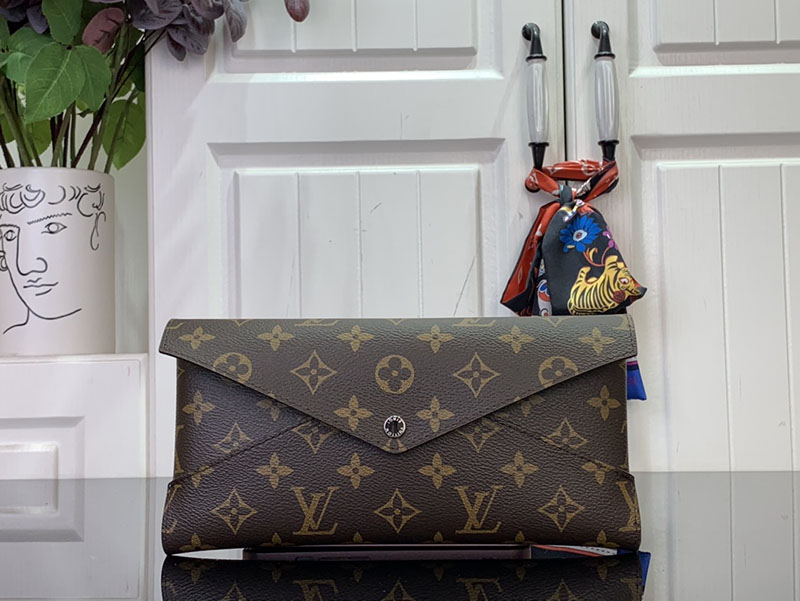 ルイヴィトン 財布 人気ランキング キリガミ・オーガナイザー モノグラム / サフラン イエロー M12358 キャンバス シルバー金具 2025 新作 - 画像 (3)