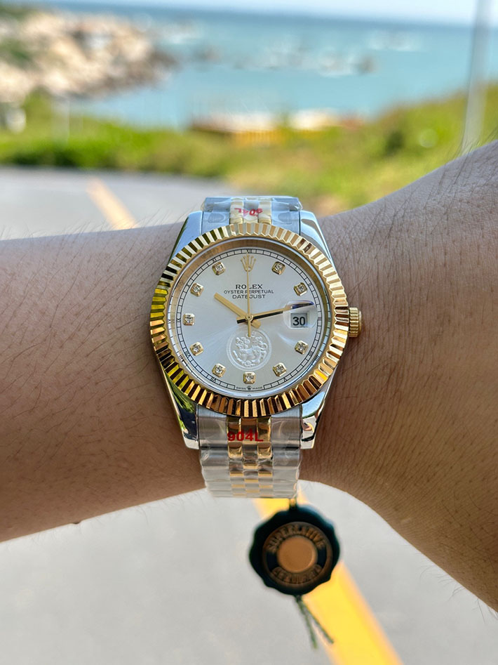 最高級ロレックススーパーコピー ロレックス デイトジャスト コピー ホワイト ROLEX ロレックス デイトジャスト コピー 見分け 25141200 - 画像 (9)