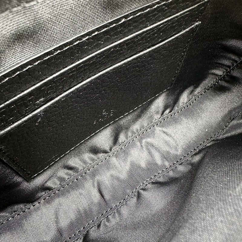 グッチ GGマーモント スーパーミニバッグ 772759 CAO0G 1000 ブラック GUCCI 可愛いミニバッグ ブランド - 画像 (2)