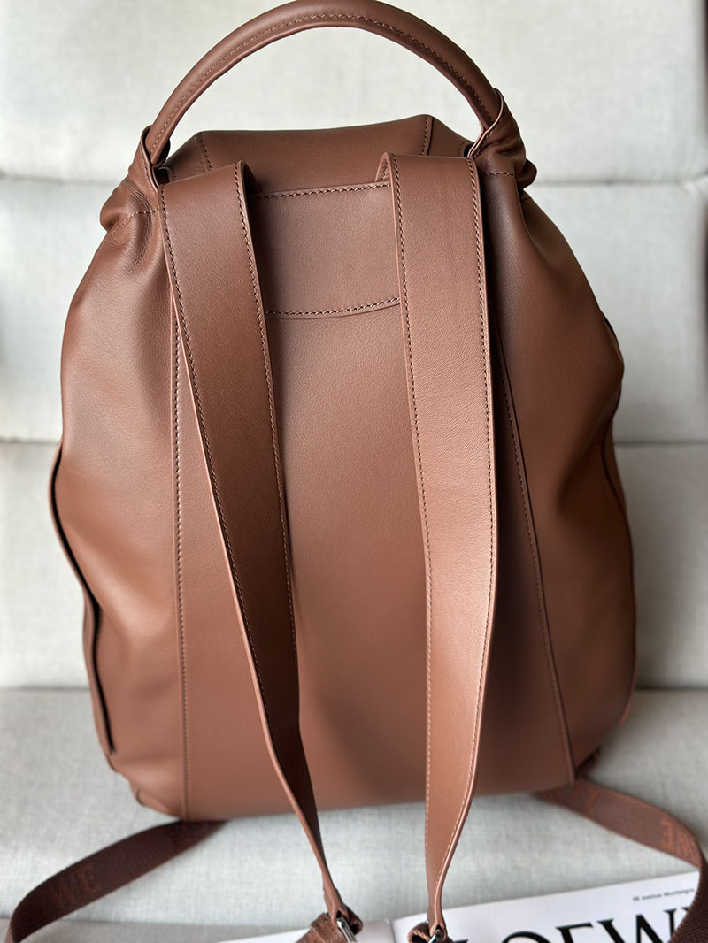 ロエベ リュック アウトレット LOEWE フラメンコ-バックパック B411FLKX01-4783 ブラウニー - 画像 (7)