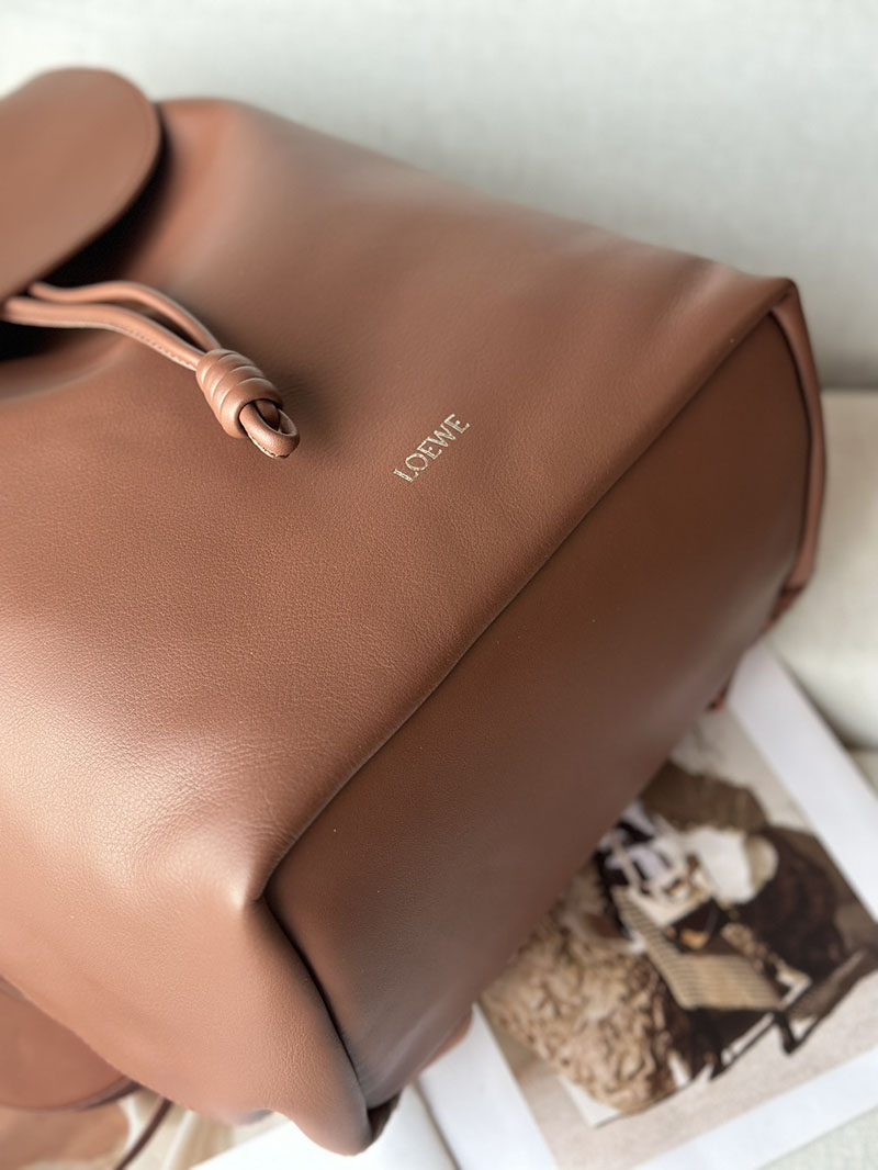 ロエベ リュック アウトレット LOEWE フラメンコ-バックパック B411FLKX01-4783 ブラウニー - 画像 (4)