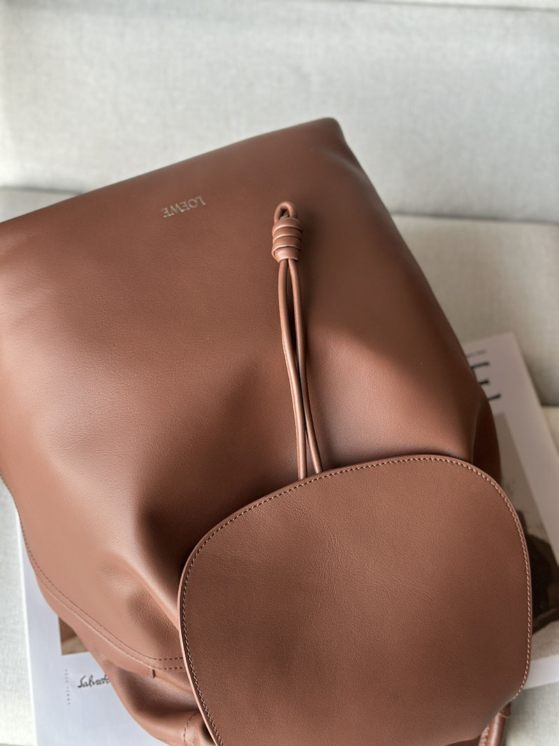 ロエベ リュック アウトレット LOEWE フラメンコ-バックパック B411FLKX01-4783 ブラウニー - 画像 (3)