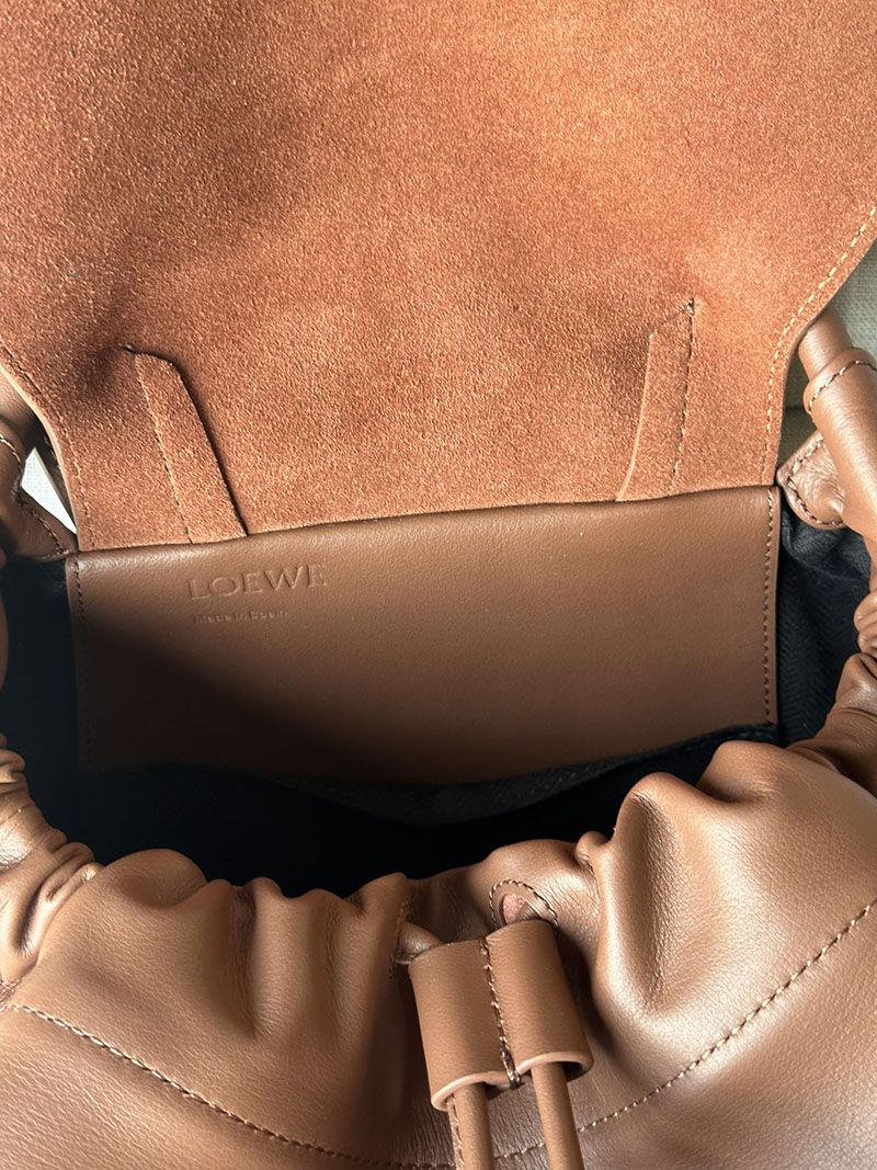 ロエベ リュック アウトレット LOEWE フラメンコ-バックパック B411FLKX01-4783 ブラウニー - 画像 (2)