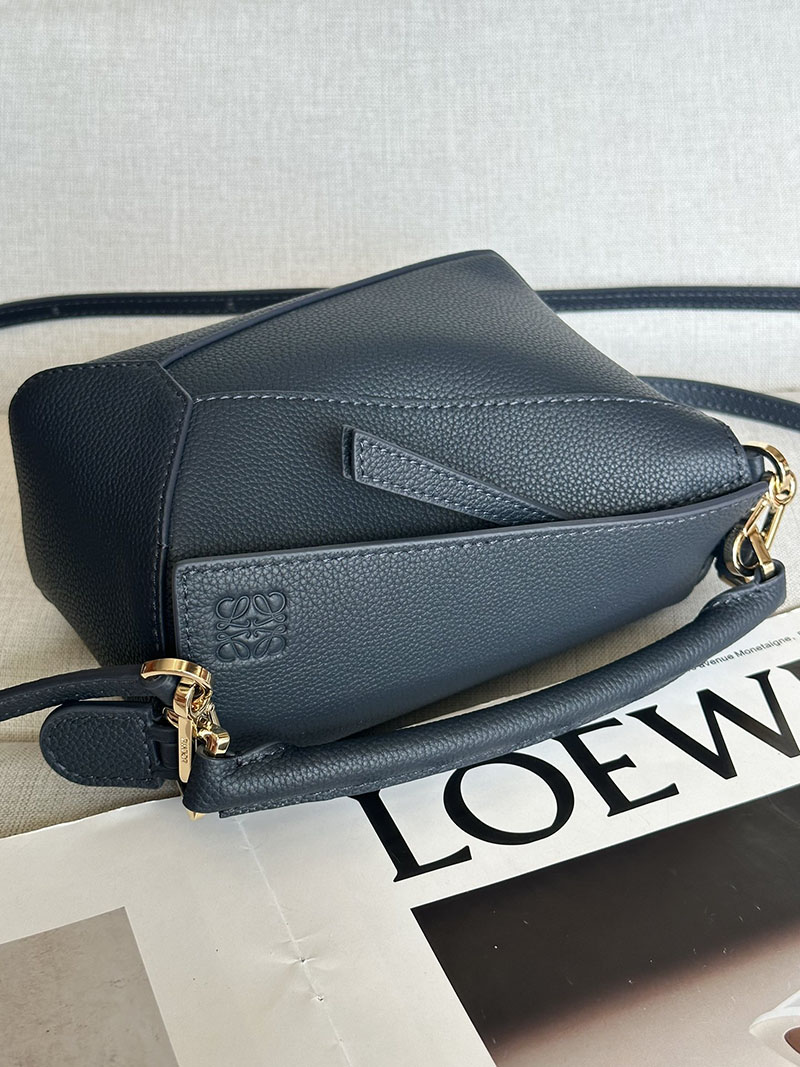 ロエベ バッグ アウトレット LOEWE パズル/パズルバッグ-ミニ A510P88X41-5544 ディープネイビー ゴールド金具 - 画像 (6)