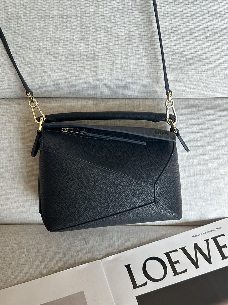 ロエベ バッグ アウトレット LOEWE パズル/パズルバッグ-ミニ A510P88X41-5544 ディープネイビー ゴールド金具 - 画像 (4)