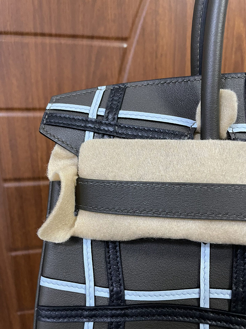 エルメス HERMES バーキン30 グリメイヤー エバーカラー/エバーカーフ シルバー金具 2513545 バーキン 入手困難 - 画像 (9)