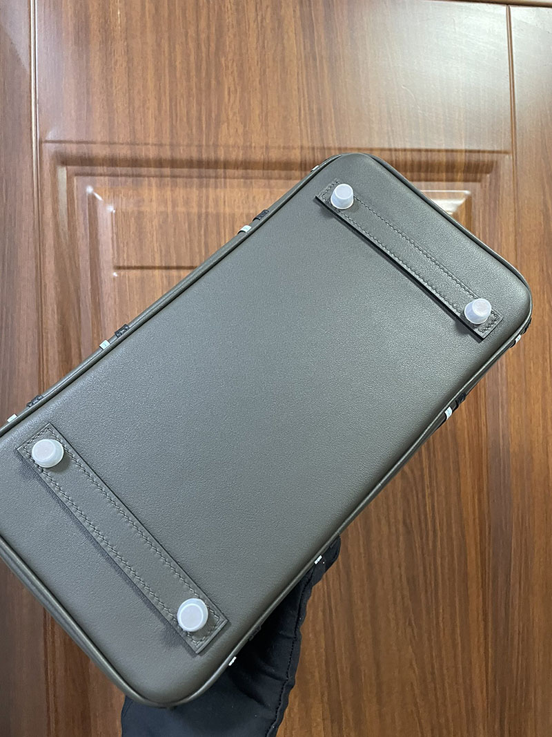 エルメス HERMES バーキン30 グリメイヤー エバーカラー/エバーカーフ シルバー金具 2513545 バーキン 入手困難 - 画像 (6)