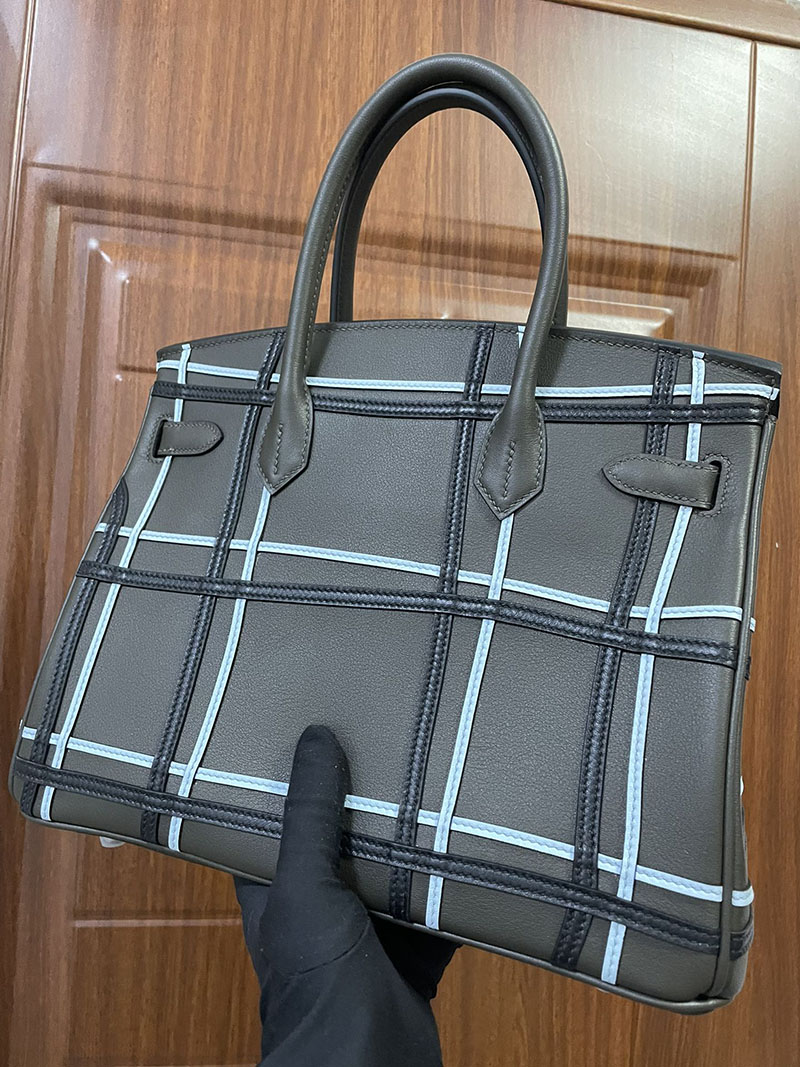 エルメス HERMES バーキン30 グリメイヤー エバーカラー/エバーカーフ シルバー金具 2513545 バーキン 入手困難 - 画像 (5)