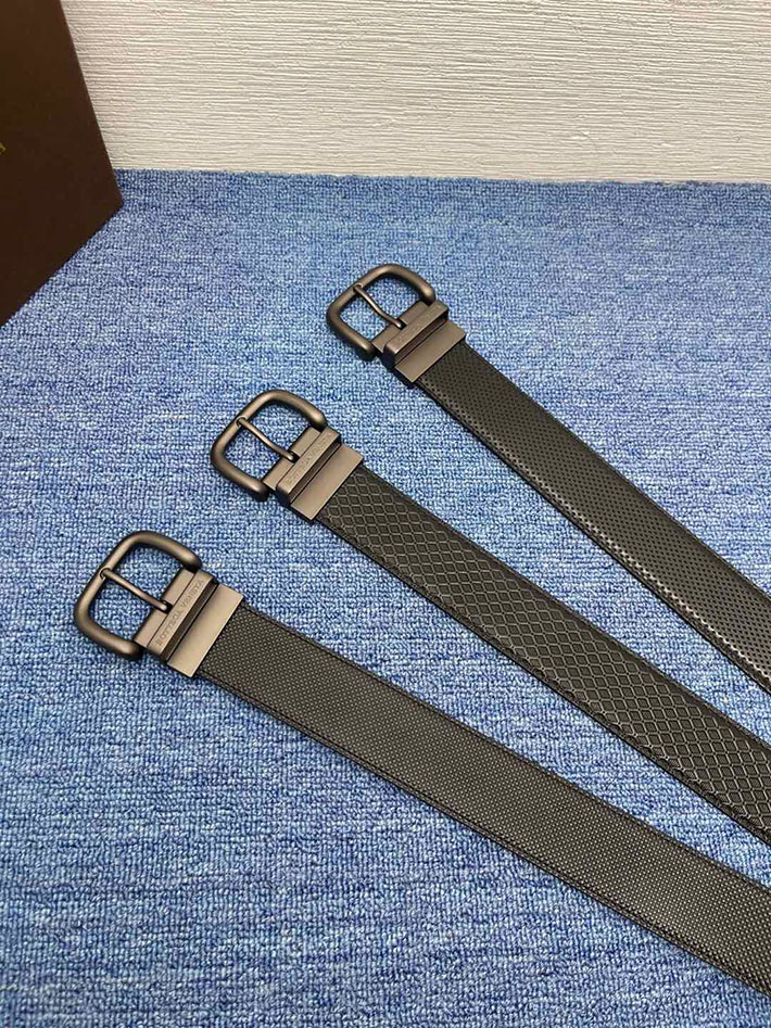 最高級ボッテガスーパーコピー ボッテガベルトコピー ボッテガ ベルト 人気 2515788 ブラック/フォンデンテ レザー グレー金具 - 画像 (2)